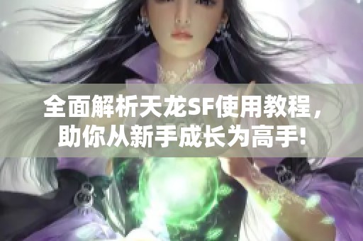 全面解析天龙SF使用教程，助你从新手成长为高手!