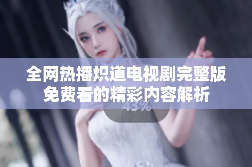 全网热播炽道电视剧完整版免费看的精彩内容解析
