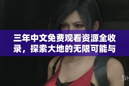 三年中文免费观看资源全收录，探索大地的无限可能与财富