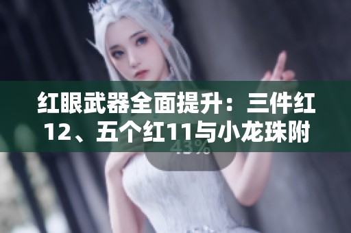 红眼武器全面提升：三件红12、五个红11与小龙珠附魔攻略