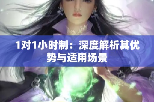 1对1小时制：深度解析其优势与适用场景