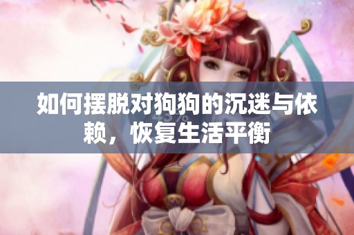 如何摆脱对狗狗的沉迷与依赖，恢复生活平衡