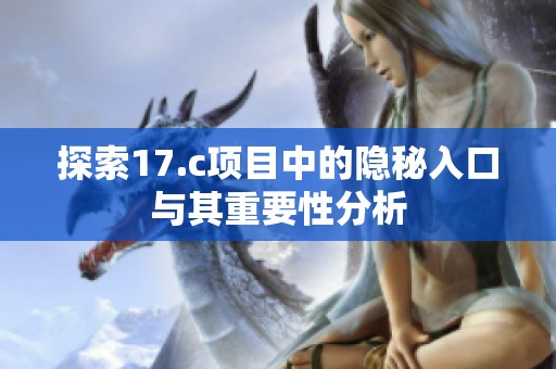 探索17.c项目中的隐秘入口与其重要性分析