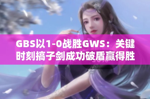 GBS以1-0战胜GWS：关键时刻搞子剑成功破盾赢得胜利