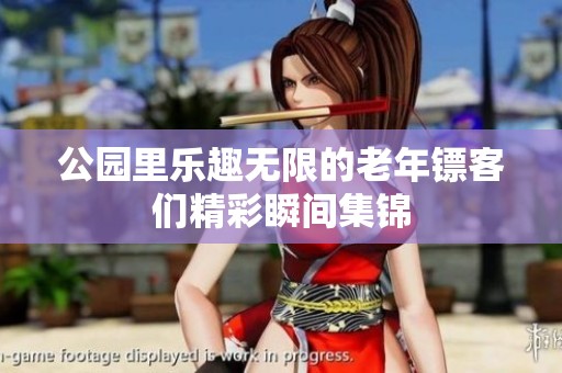 公园里乐趣无限的老年镖客们精彩瞬间集锦