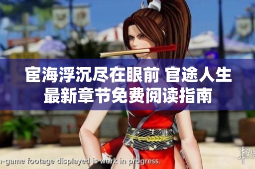 宦海浮沉尽在眼前 官途人生最新章节免费阅读指南