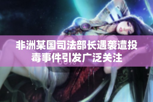 非洲某国司法部长遇袭遭投毒事件引发广泛关注
