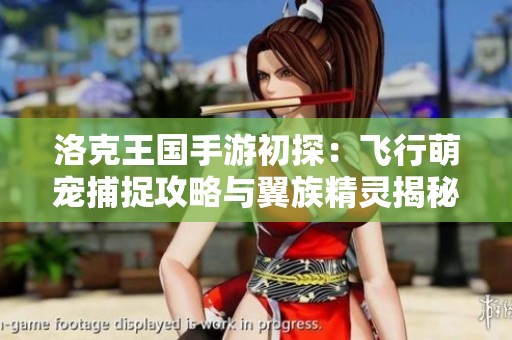 洛克王国手游初探：飞行萌宠捕捉攻略与翼族精灵揭秘