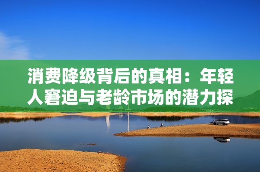 消费降级背后的真相：年轻人窘迫与老龄市场的潜力探索