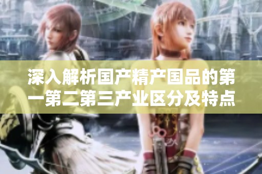 深入解析国产精产国品的第一第二第三产业区分及特点