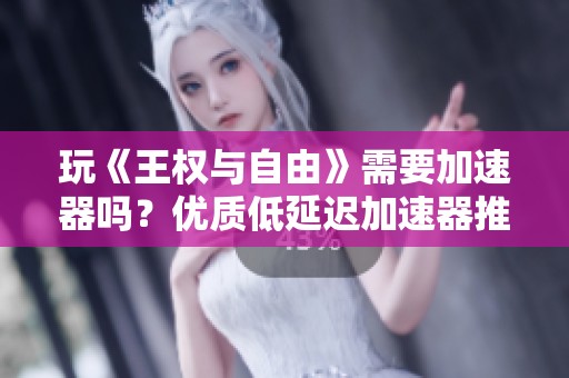 玩《王权与自由》需要加速器吗？优质低延迟加速器推荐攻略