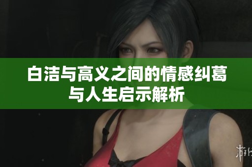 白洁与高义之间的情感纠葛与人生启示解析