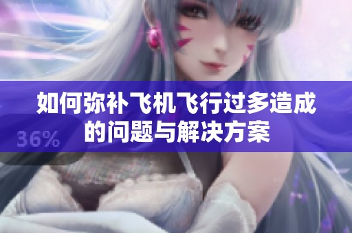 如何弥补飞机飞行过多造成的问题与解决方案