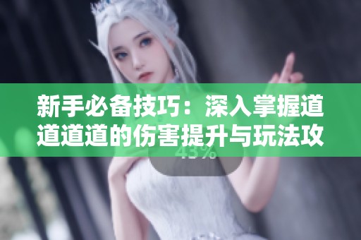 新手必备技巧：深入掌握道道道道的伤害提升与玩法攻略