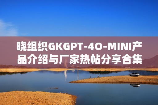 晓组织GKGPT-4O-MINI产品介绍与厂家热帖分享合集