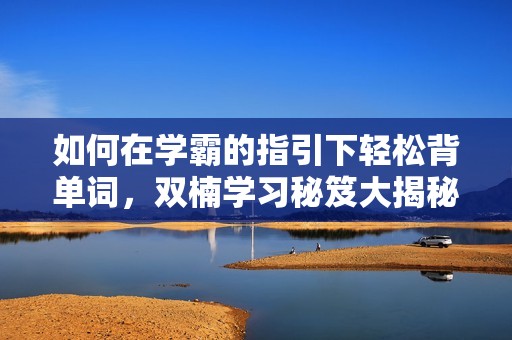 如何在学霸的指引下轻松背单词，双楠学习秘笈大揭秘