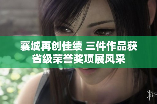 襄城再创佳绩 三件作品获省级荣誉奖项展风采