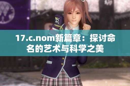 17.c.nom新篇章：探讨命名的艺术与科学之美