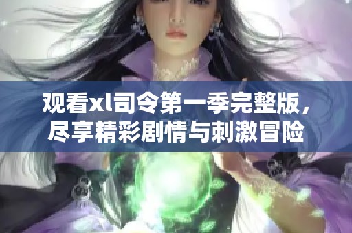 观看xl司令第一季完整版，尽享精彩剧情与刺激冒险