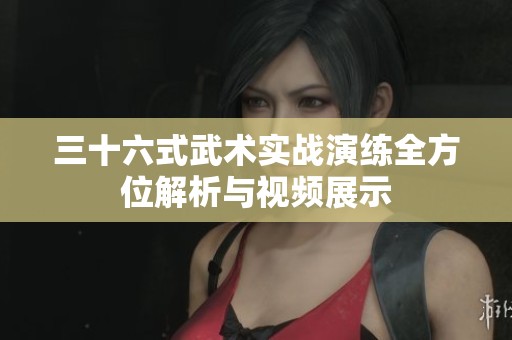 三十六式武术实战演练全方位解析与视频展示