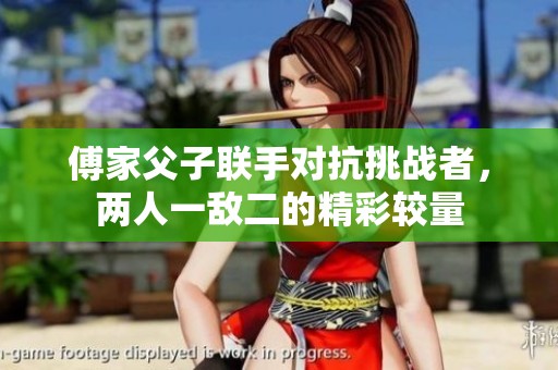 傅家父子联手对抗挑战者，两人一敌二的精彩较量