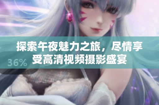 探索午夜魅力之旅，尽情享受高清视频摄影盛宴