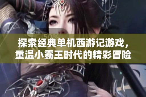 探索经典单机西游记游戏，重温小霸王时代的精彩冒险