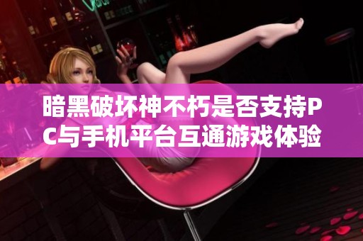 暗黑破坏神不朽是否支持PC与手机平台互通游戏体验详解
