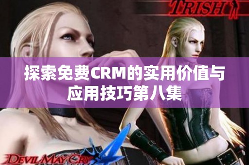 探索免费CRM的实用价值与应用技巧第八集