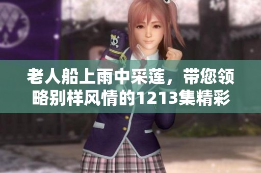 老人船上雨中采莲，带您领略别样风情的1213集精彩介绍