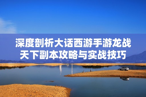 深度剖析大话西游手游龙战天下副本攻略与实战技巧