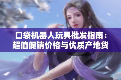 口袋机器人玩具批发指南：超值促销价格与优质产地货源介绍