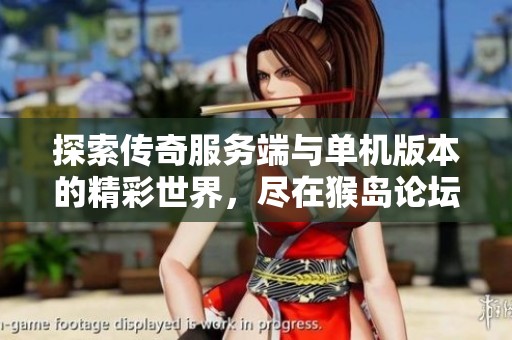 探索传奇服务端与单机版本的精彩世界，尽在猴岛论坛