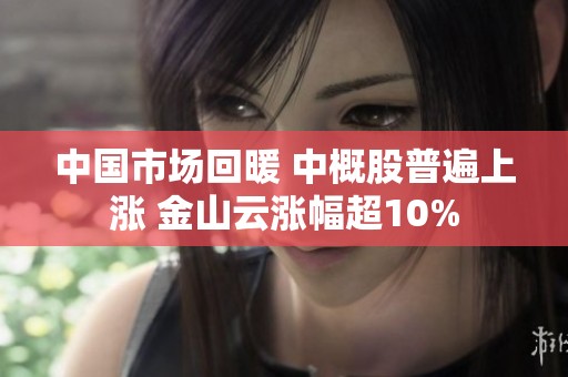 中国市场回暖 中概股普遍上涨 金山云涨幅超10%