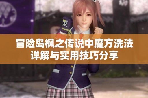 冒险岛枫之传说中魔方洗法详解与实用技巧分享
