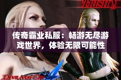 传奇霸业私服：畅游无尽游戏世界，体验无限可能性