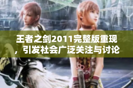 王者之剑2011完整版重现，引发社会广泛关注与讨论