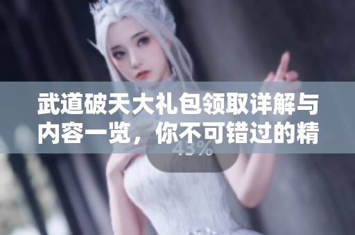 武道破天大礼包领取详解与内容一览，你不可错过的精彩福利