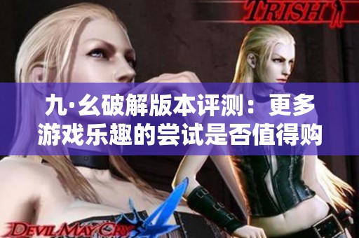 九·幺破解版本评测：更多游戏乐趣的尝试是否值得购买