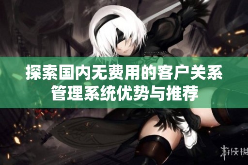探索国内无费用的客户关系管理系统优势与推荐