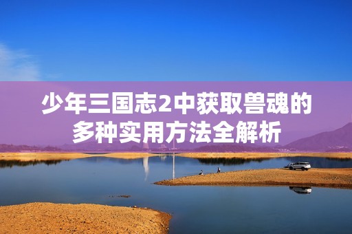 少年三国志2中获取兽魂的多种实用方法全解析