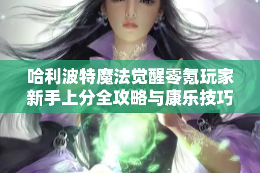 哈利波特魔法觉醒零氪玩家新手上分全攻略与康乐技巧分享