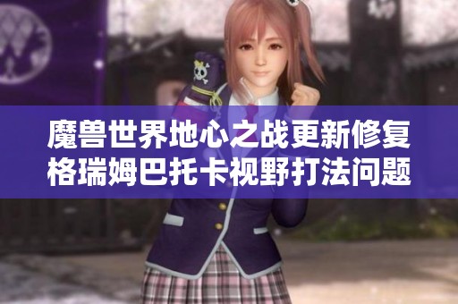 魔兽世界地心之战更新修复格瑞姆巴托卡视野打法问题