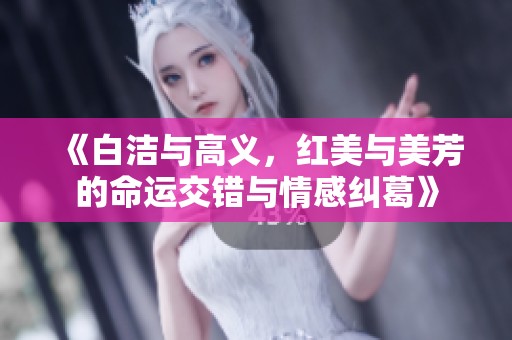 《白洁与高义，红美与美芳的命运交错与情感纠葛》
