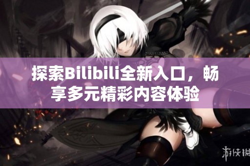 探索Bilibili全新入口，畅享多元精彩内容体验
