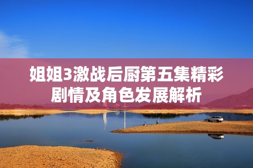 姐姐3激战后厨第五集精彩剧情及角色发展解析