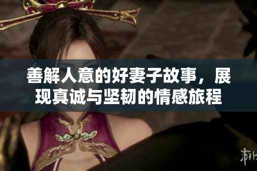 善解人意的好妻子故事，展现真诚与坚韧的情感旅程