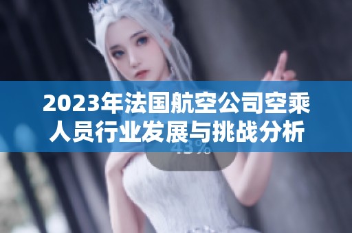2023年法国航空公司空乘人员行业发展与挑战分析