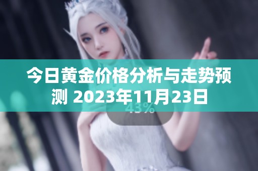 今日黄金价格分析与走势预测 2023年11月23日