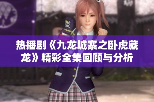 热播剧《九龙城寨之卧虎藏龙》精彩全集回顾与分析